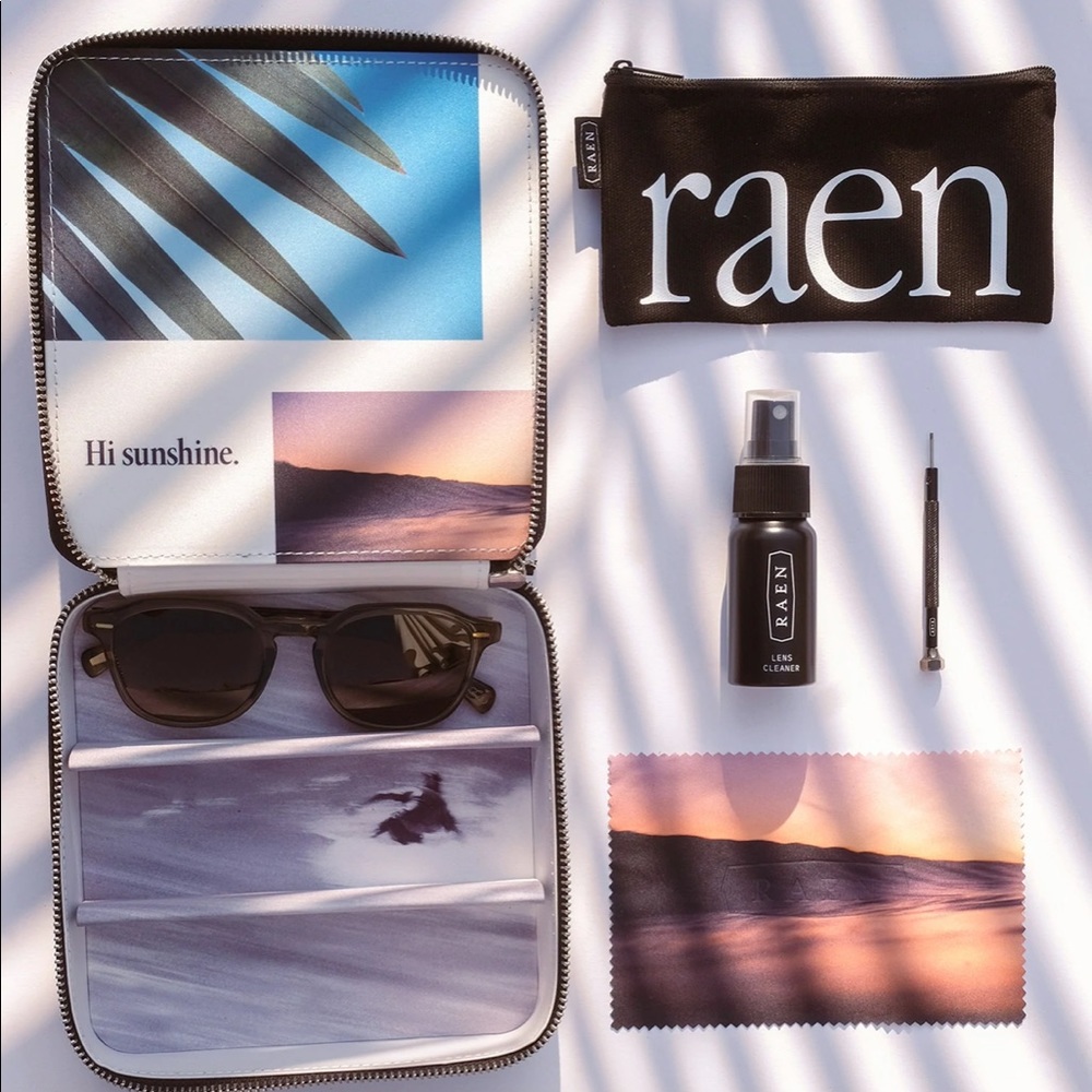 RAEN Leather Sunglass Holder